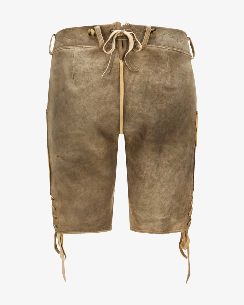Meindl Kochelsee Lederhose aus Hirschleder Kostenloser Versand