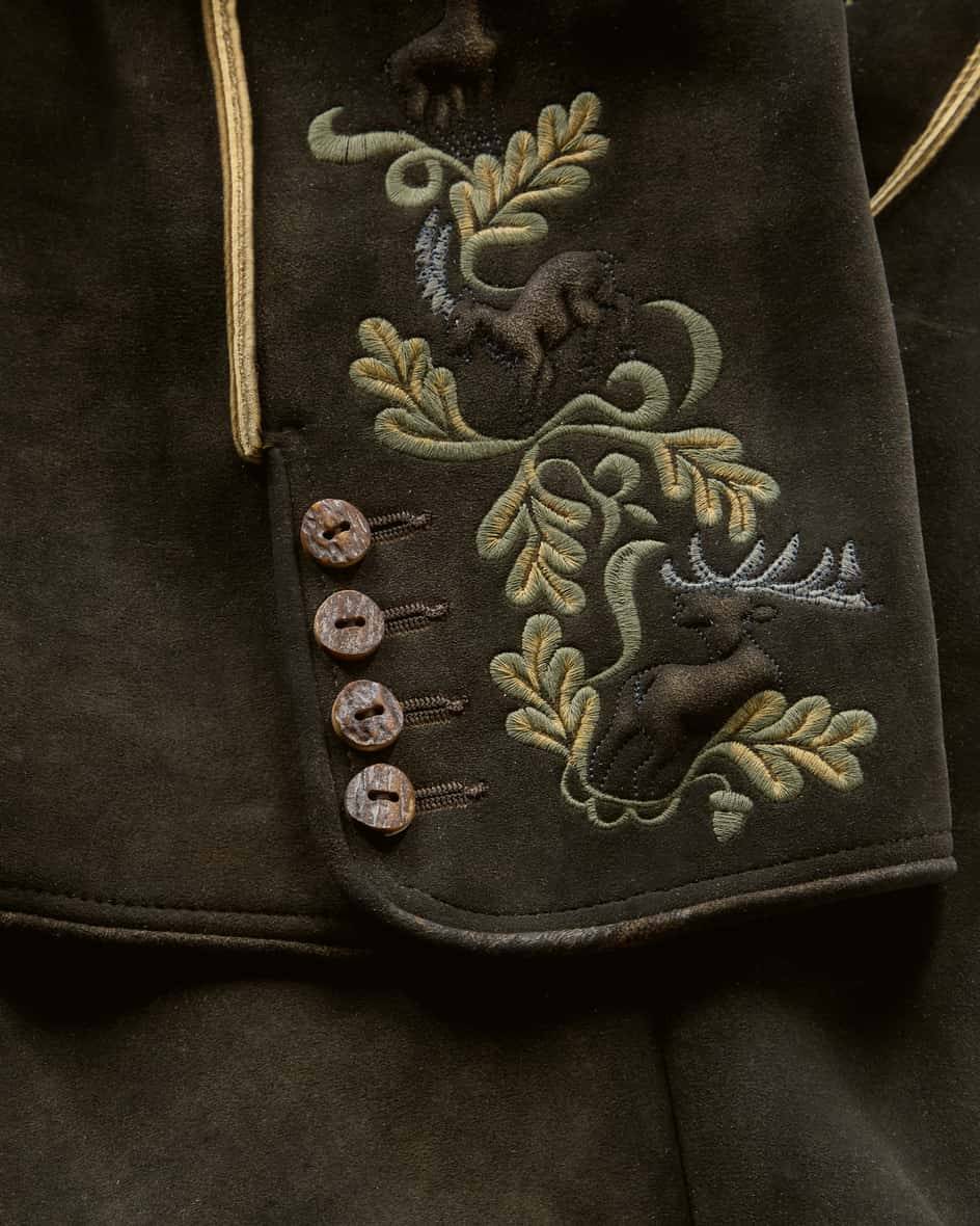 Meindl Schareck Lederhose aus Hirschleder Fabrik Onlineshop