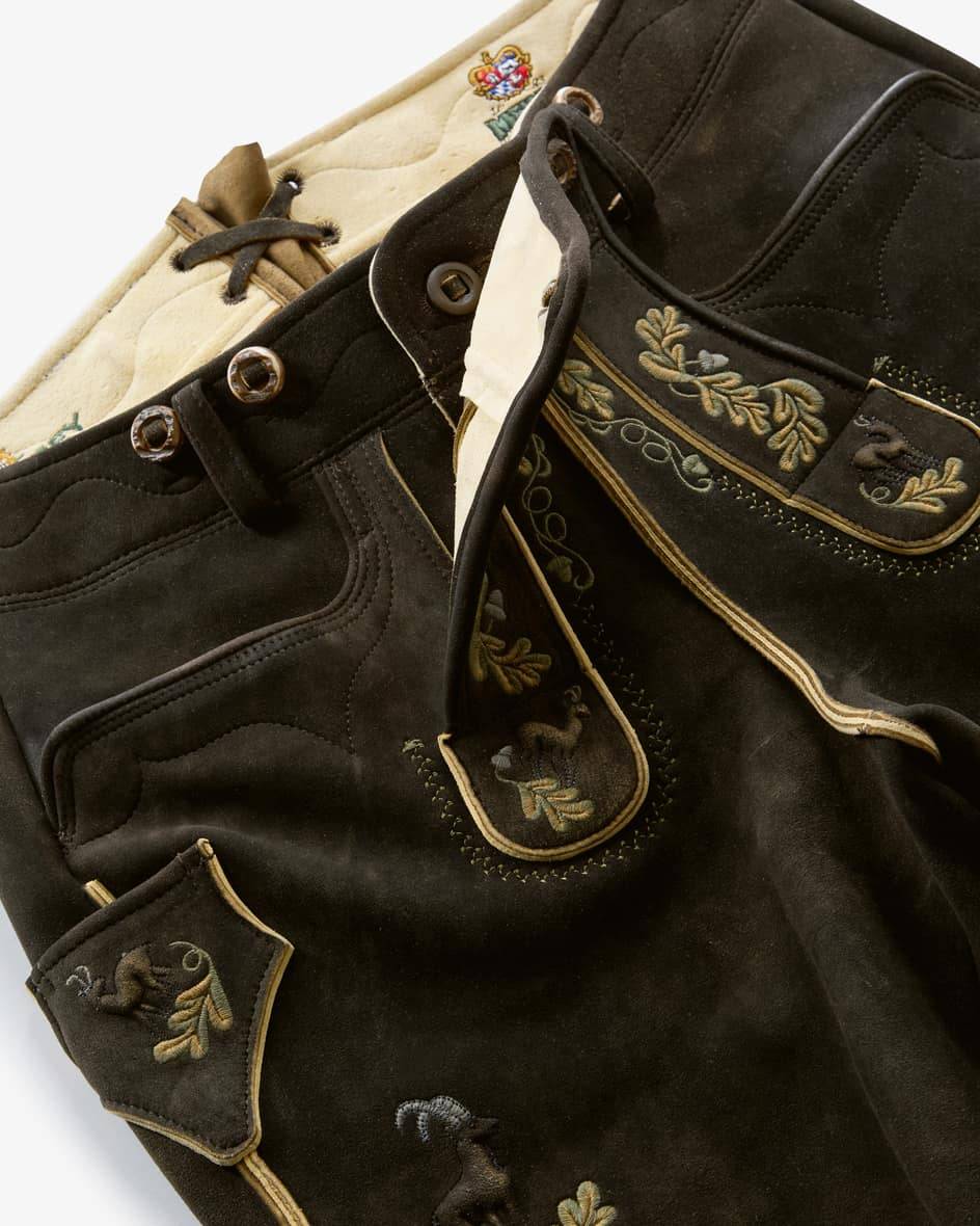 Meindl Schareck Lederhose aus Hirschleder Fabrik Onlineshop
