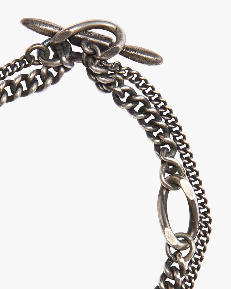 Werkstatt München Double Chain Sculpture Armband Vatertagsangebot