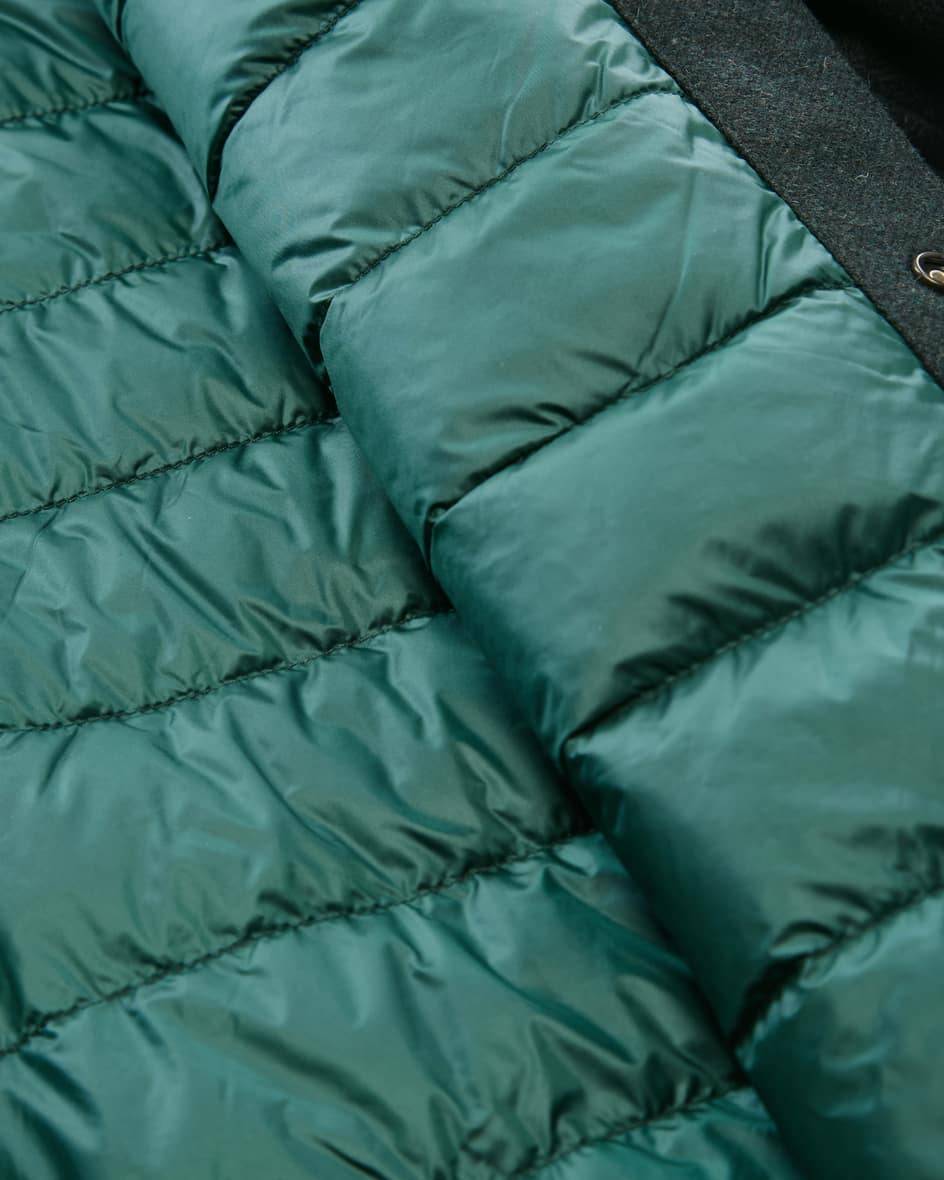 Woolrich Alaskan Wool Daunen-Shirtjacket Discount Store für neue Produkte