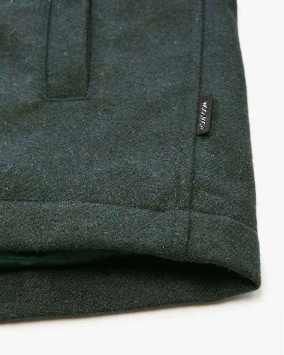 Woolrich Alaskan Wool Daunen-Shirtjacket Discount Store für neue Produkte