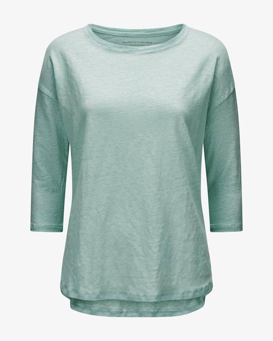 Majestic Filatures Leinen Longsleeve Rabatte dieses Monats