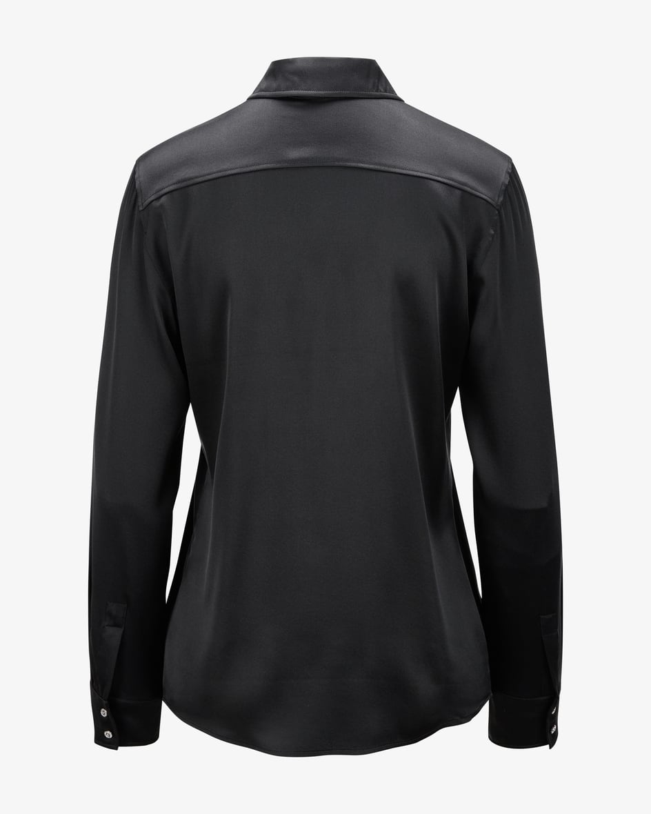 Max Mara Studio Baden Seiden-Hemdbluse Outlet
