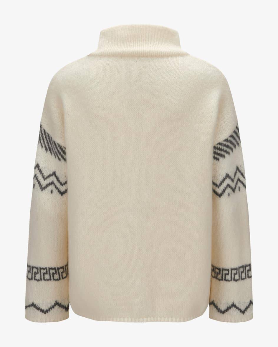 Lu Ren x ELLE Cashmere-Seiden-Pullover Begrenztes Angebot