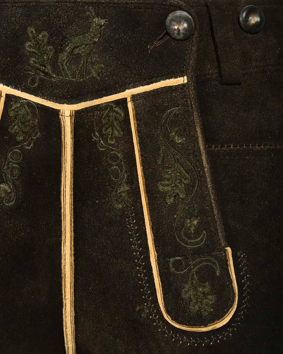 Meindl Andechs Trachten-Kniebundhose aus Hirschleder JETZT KAUFEN
