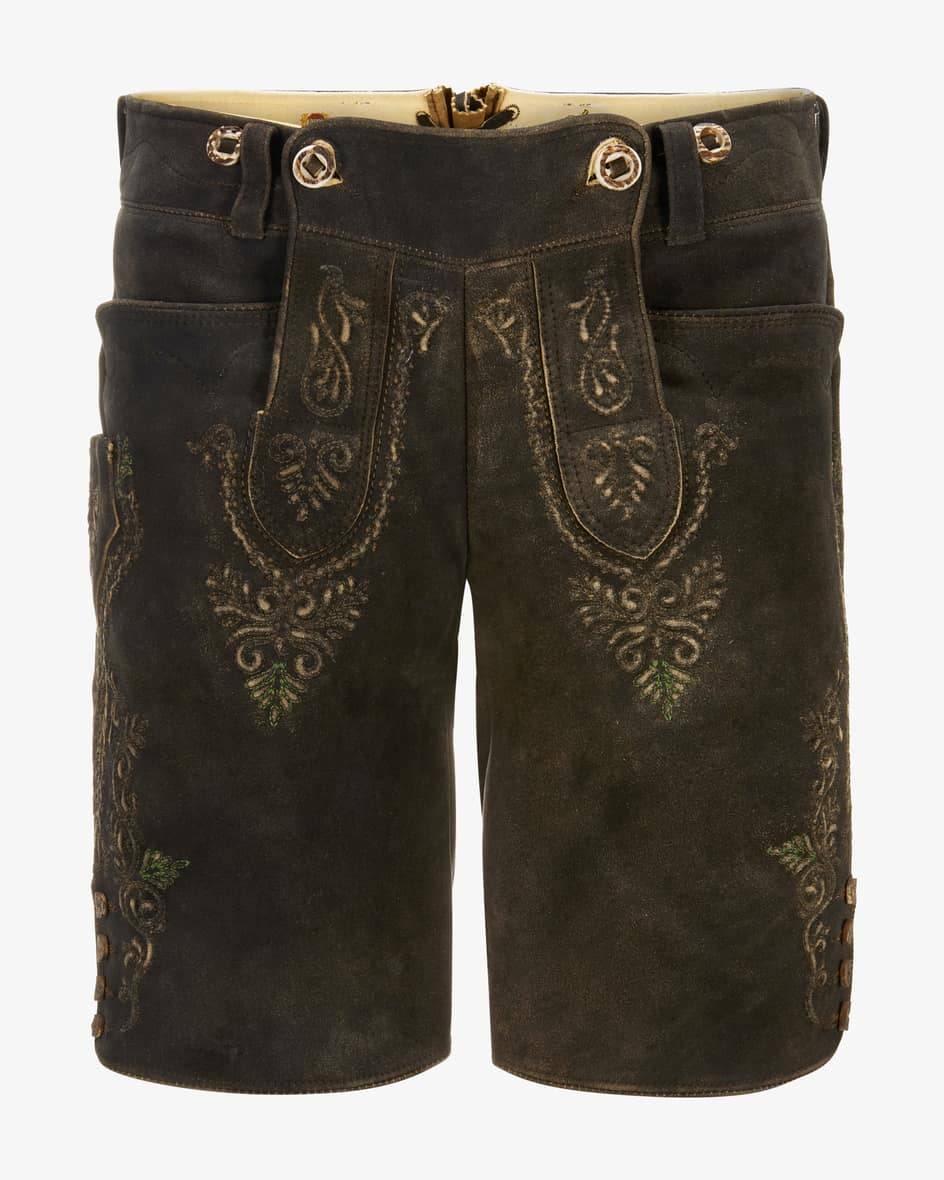 Meindl Kaiser August Lederhose aus Hirschleder Sonderangebot der Fabrik