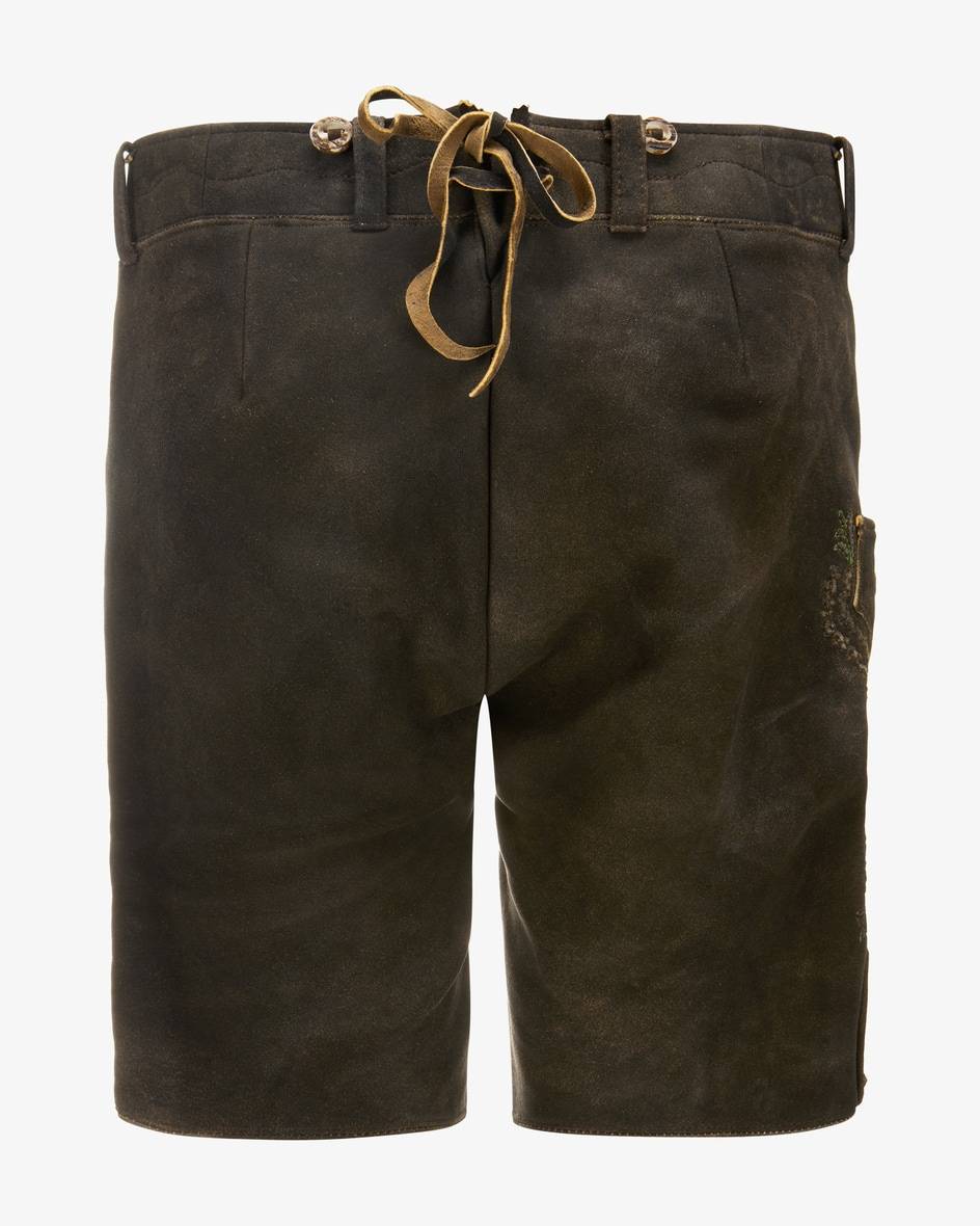Meindl Kaiser August Lederhose aus Hirschleder Sonderangebot der Fabrik