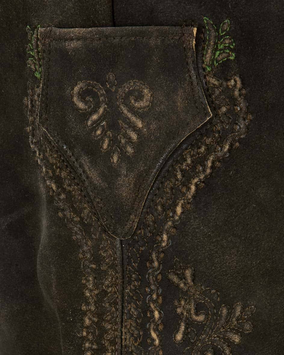 Meindl Kaiser August Lederhose aus Hirschleder Sonderangebot der Fabrik