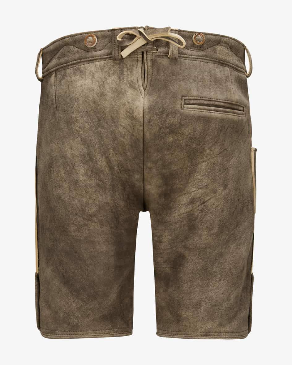 LODENFREY Wildleben Lederhose kurz aus Hirschleder Online