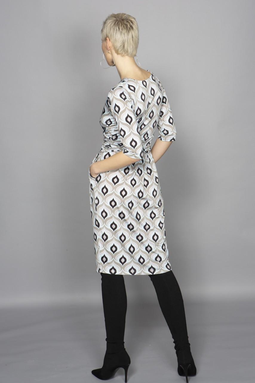 Marivie Boss, I need more money peacock feather rosé Dress Black Friday