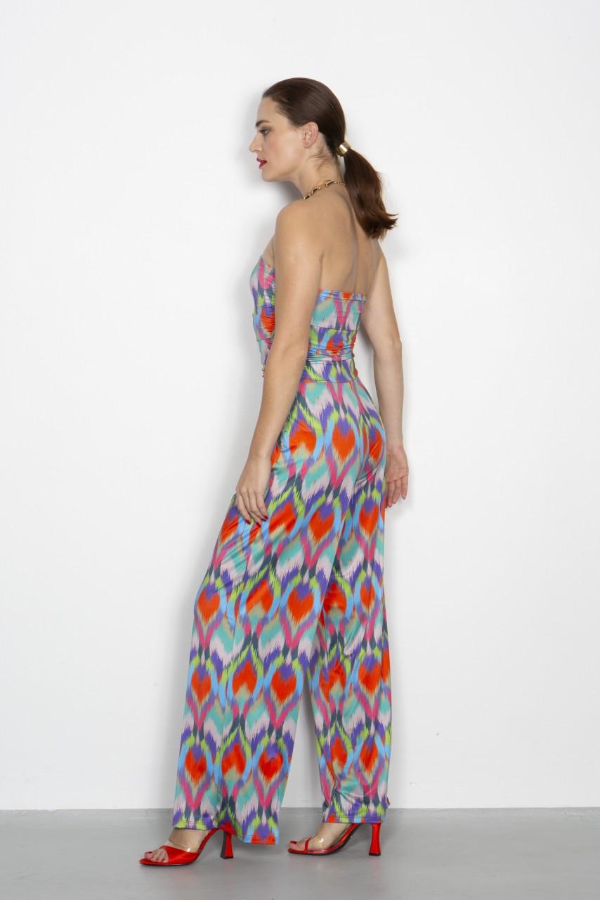 Marivie Jump Hot ikath heart orange Dress Muttertagsangebot
