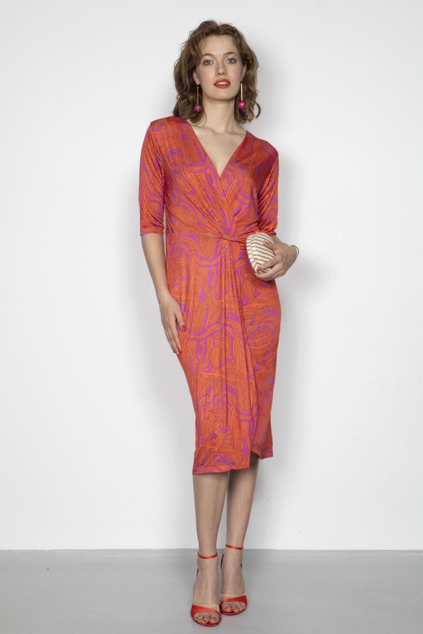 Marivie All eyes on me swearly orange Dress Zeitlich begrenztes Angebot