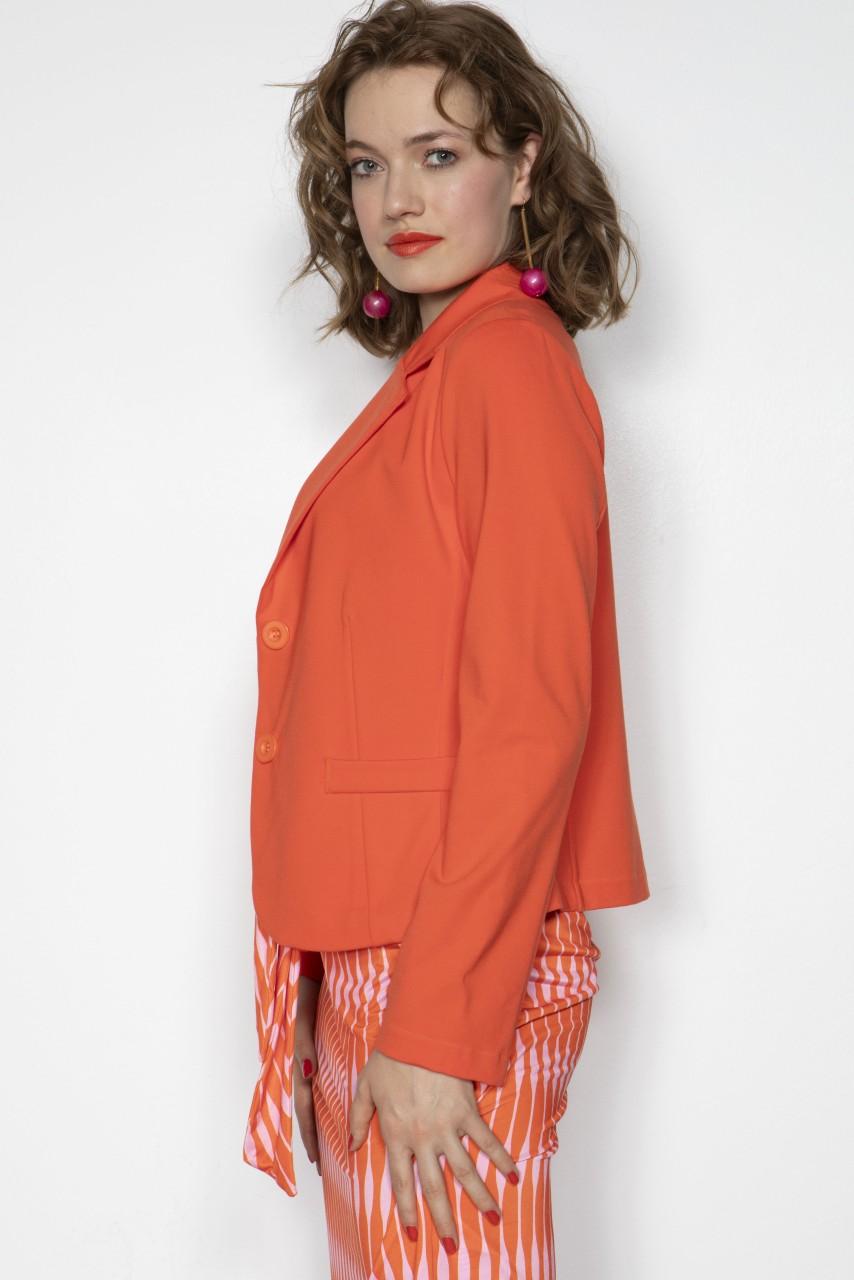 Marivie Blazer short orange Blazer Neuheiten