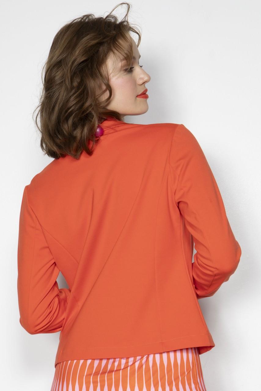Marivie Blazer short orange Blazer Neuheiten