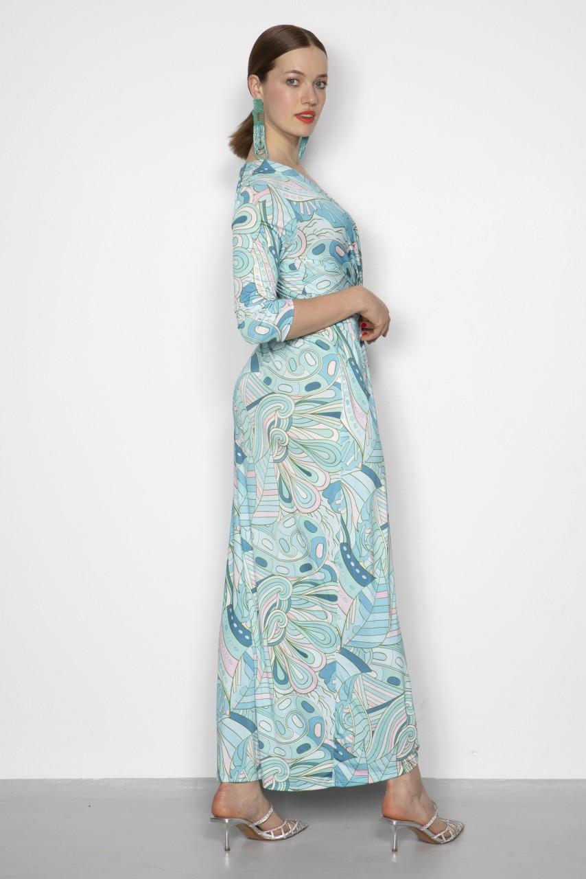 Marivie Red Carpet pucci mint Dress Tiefpreis