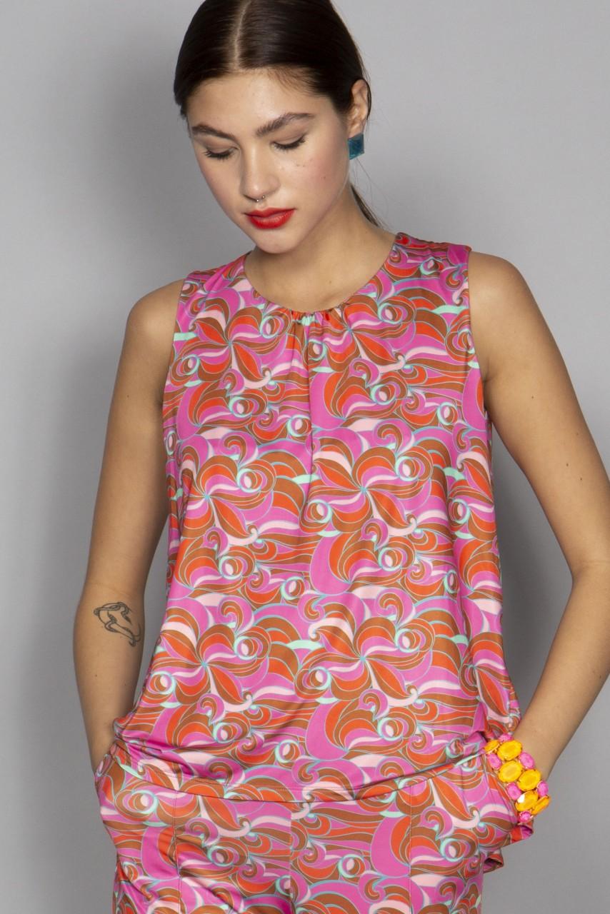 Marivie Superduper pucci pink Oberteil Letzter Tag