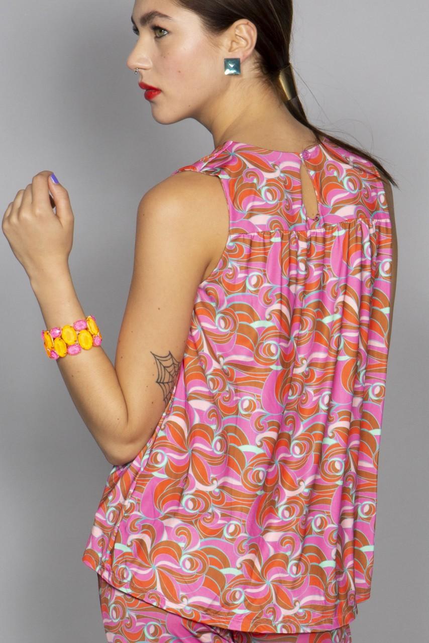 Marivie Superduper pucci pink Oberteil Letzter Tag