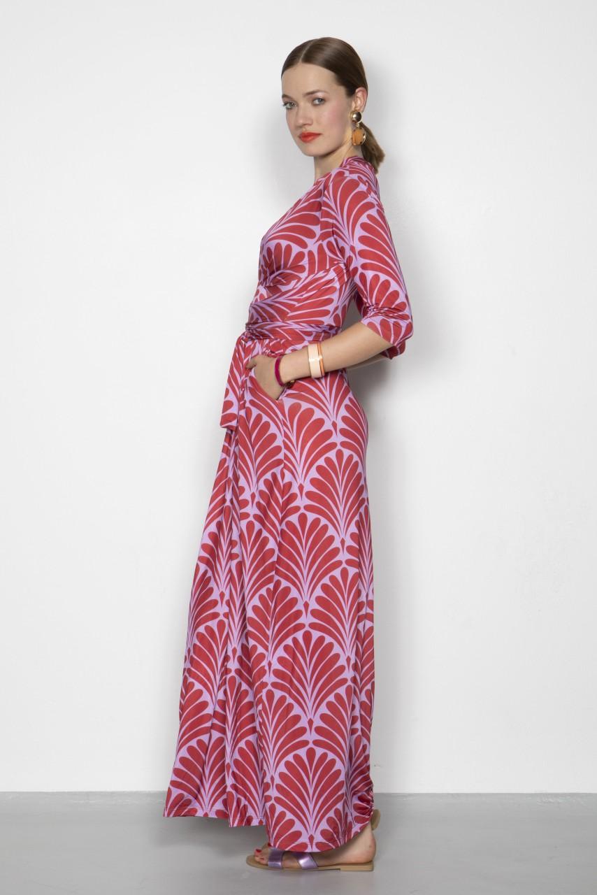 Marivie Oh, Beauty art deco red Dress Begrenzt auf 3 Tage
