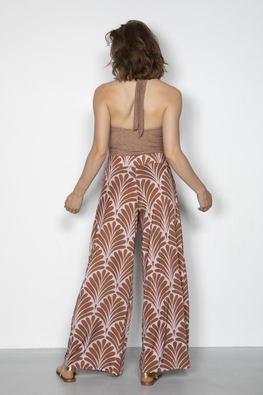 Marivie Easy going art deco brown Hose Auslauf