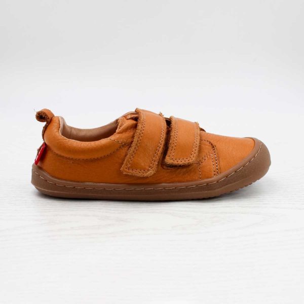 Pololo Barfuss Sneaker Leder hellbraun Zeitlich begrenztes Angebot