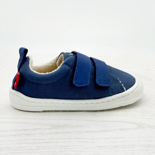 Pololo Baumwoll Barfuß Sneaker Blau VIP-Rabatte