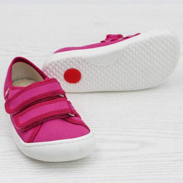 Pololo Baumwolle Barfuß-Sneaker Pink Tiefpreis