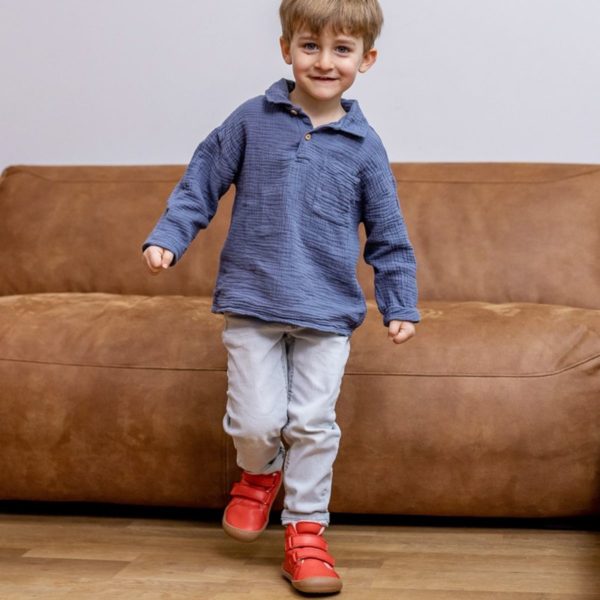 Pololo Barfuß Winterstiefel Rot Letzte 3 Tage