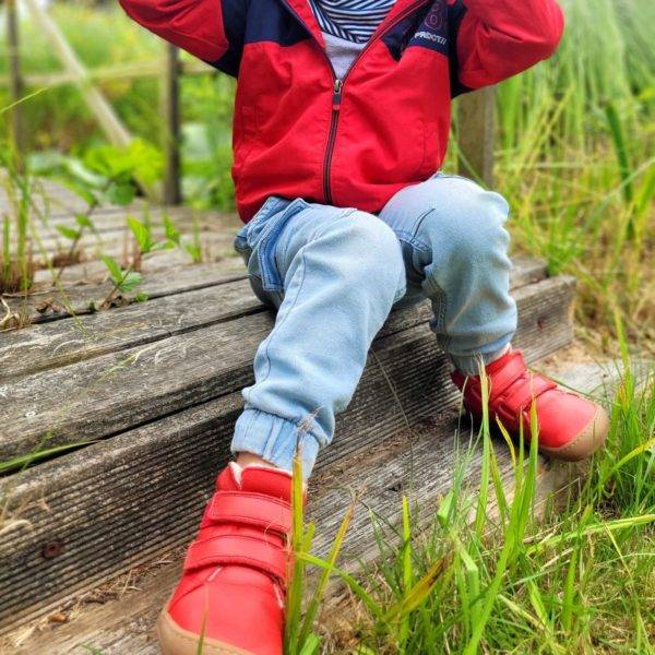 Pololo Barfuß Winterstiefel Rot Letzte 3 Tage