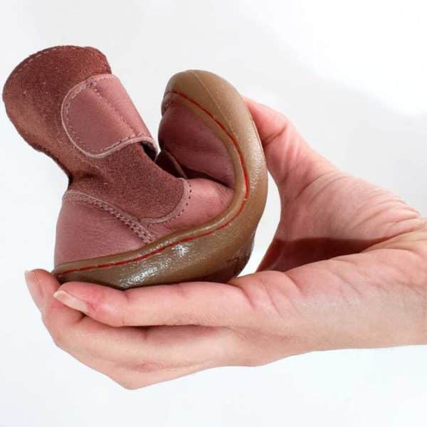Pololo Barfußschuh Chelsea Leder Lila Letzte 2 Tage