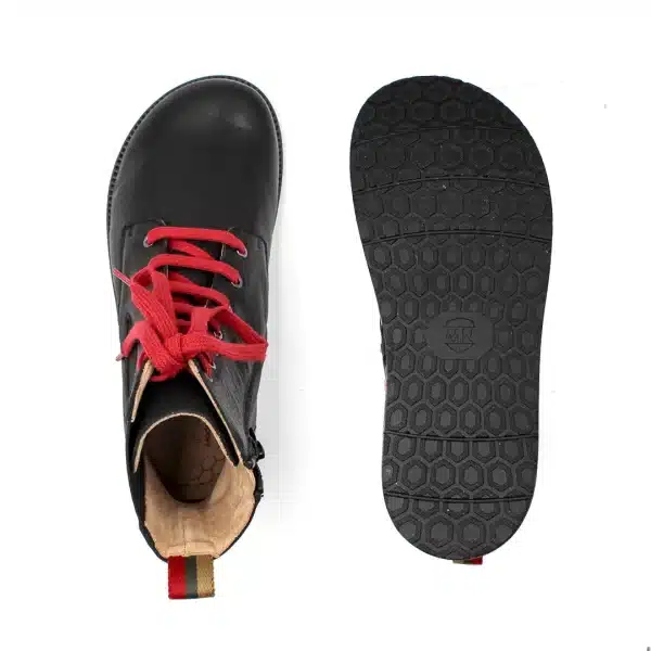 Pololo Barfußschuh Damenstiefellette „MN Aspen“ von Martin Natur – Schwarz Großer Ausverkauf