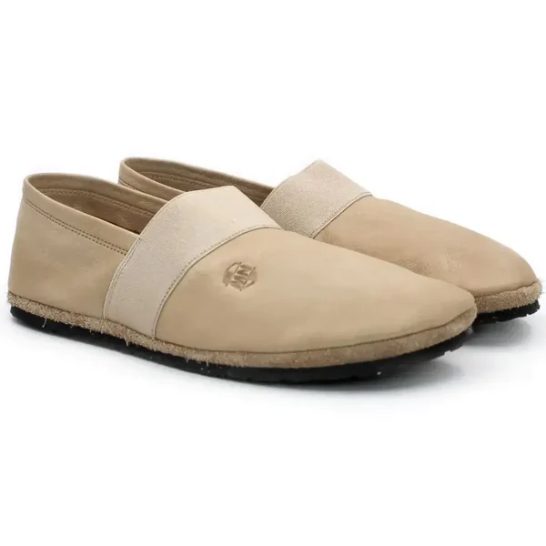 Pololo Barfußschuh für große Kinder und Erwachsene “MN-Apache” beige Flash Sale