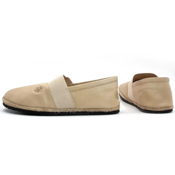 Pololo Barfußschuh für große Kinder und Erwachsene “MN-Apache” beige Flash Sale