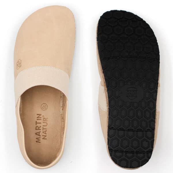Pololo Barfußschuh für große Kinder und Erwachsene “MN-Apache” beige Flash Sale