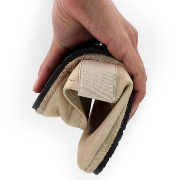 Pololo Barfußschuh für große Kinder und Erwachsene “MN-Apache” beige Flash Sale