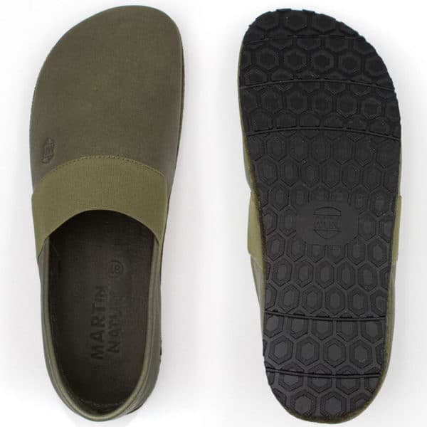Pololo Barfußschuh für große Kinder und Erwachsene “MN-Apache” grün Online Shopping