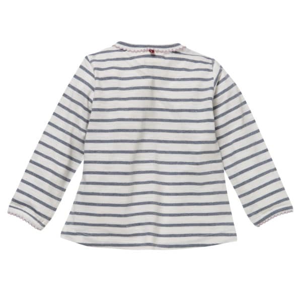 Pololo People Wear Organic Langarm-Shirt Motiv Vogel, aus Bio-Baumwolle Letzte 2 Tage