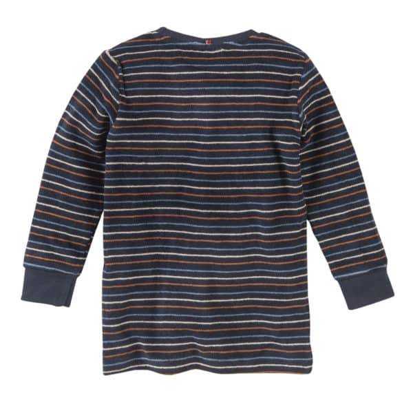 Pololo People Wear Organic Frottée- Pyjama, bunt geringelt, aus 100% Baumwolle (Bio) Bis zu 60% Rabatt