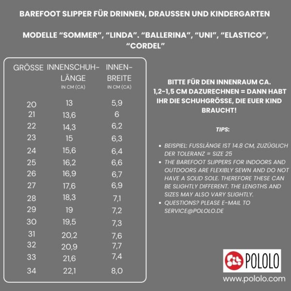 Pololo Hausschuh Ballerina Leder Blau Hotsell