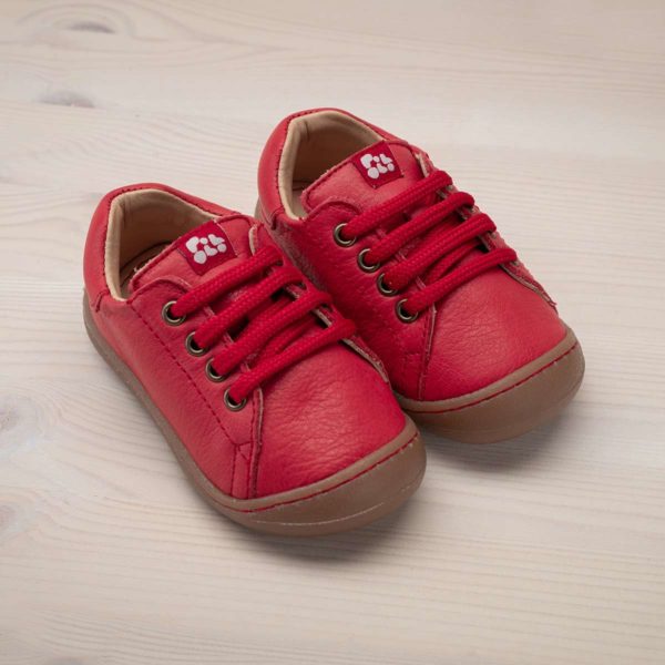 Pololo Sneaker Mini Leder Rot Verkauf