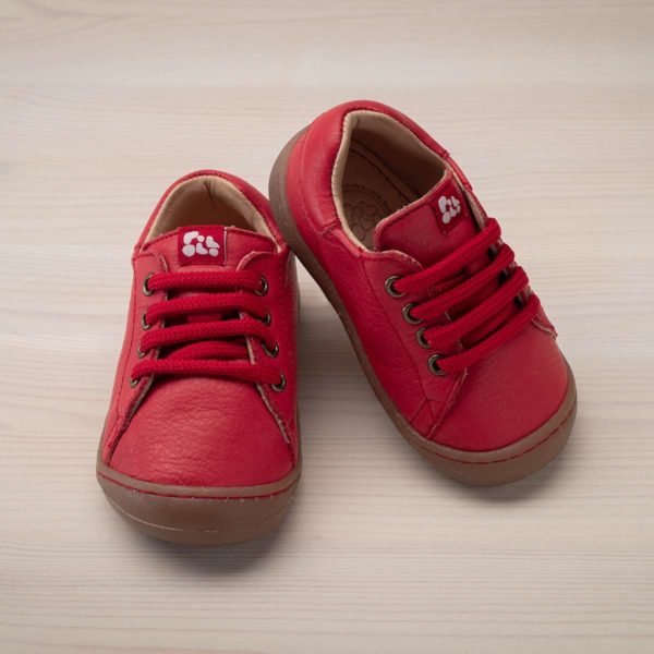 Pololo Sneaker Mini Leder Rot Verkauf