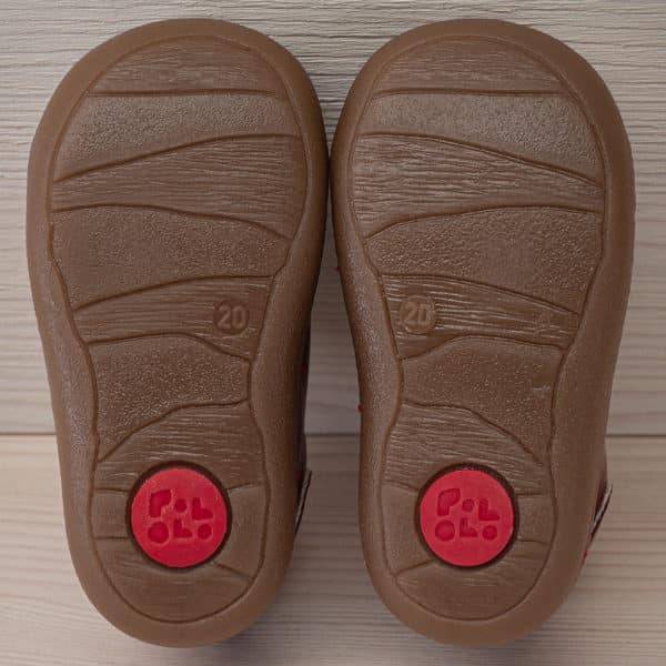 Pololo Sneaker Mini Leder Rot Verkauf