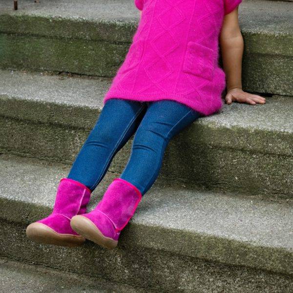 Pololo Winterstiefel “Toledo” 20-27 in Pink Saisonschlussverkauf
