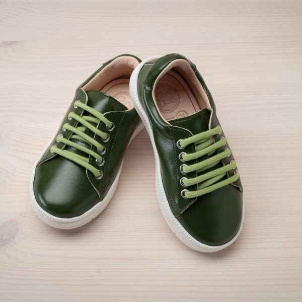 Pololo Veganer Kaktus Sneaker Grün Maxi 24-34 Vatertagsangebot