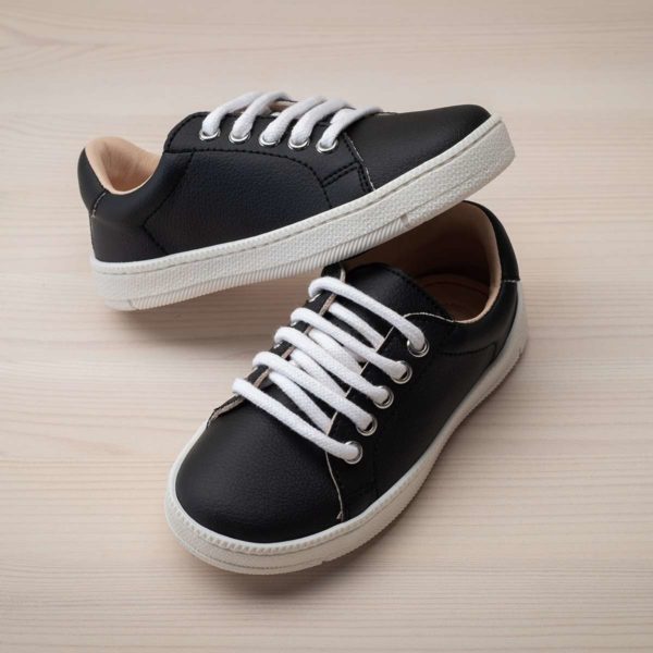 Pololo Veganer Kaktus Sneaker Schwarz Maxi 24-34 Jubiläumsangebot