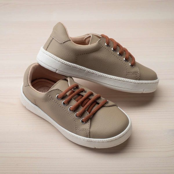 Pololo Veganer Kaktus Sneaker Beige Maxi 24-34 Neueste Mode