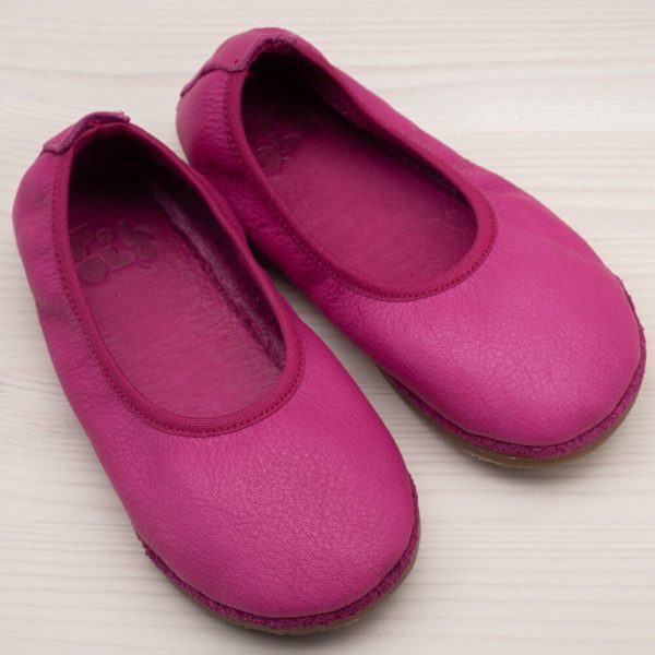 Pololo Ballerina Outdoor Leder Pink Kauf eins, bekomm eins gratis