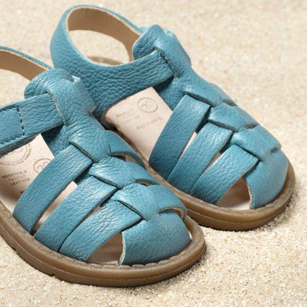 Pololo Sandale Fiesta Hellblau – Restpaare in Größe 20 & 21 Bis zu 50% Rabatt