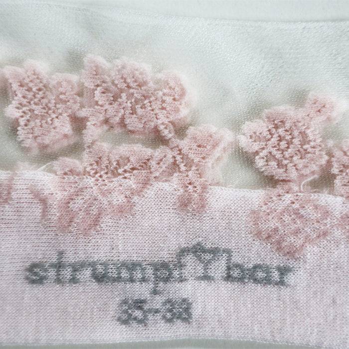 ﻿Strumpfbar Lacy Margarita powderrose Sonderangebot
