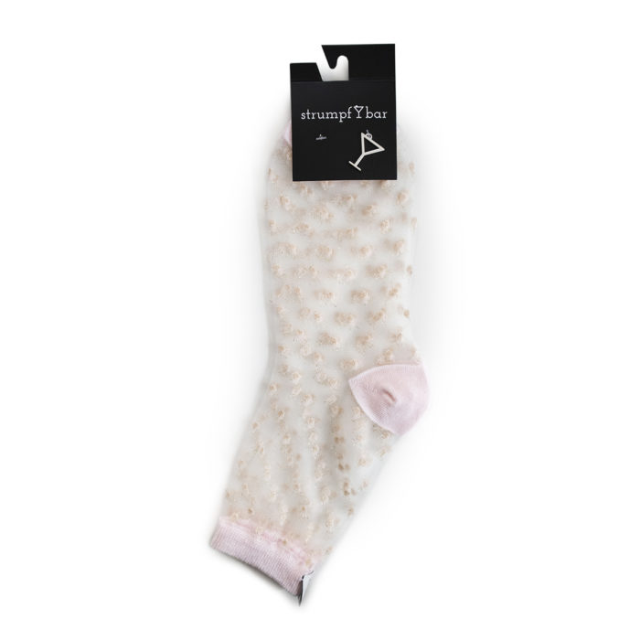 Strumpfbar Dots on the Beach rose Günstig kaufen